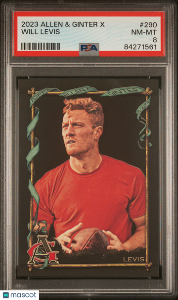 2023 Topps Allen & Ginter X Will Levis #290 PSA 8