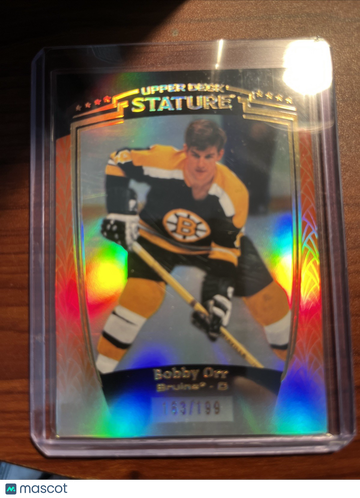 2024 Upper Deck Bobby Orr #163/199 Orange