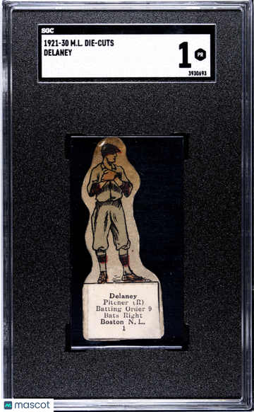 1921 M.L. Die-Cuts Delaney SGC 1