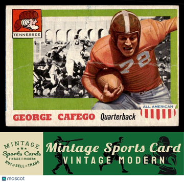 1955 Topps All-American George Cafego #8