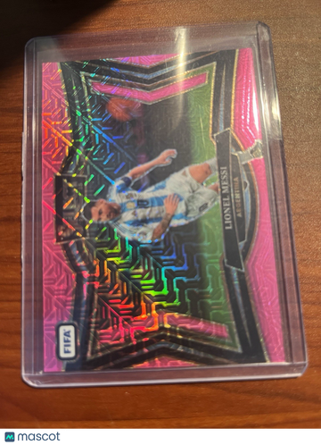 2024-25 Panini Select FIFA Lionel Messi #244 Pink Mojo SN