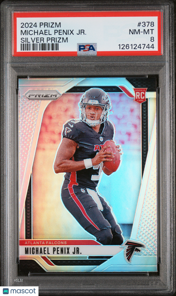 2024 Panini Prizm Michael Penix JR. #378 PSA 8