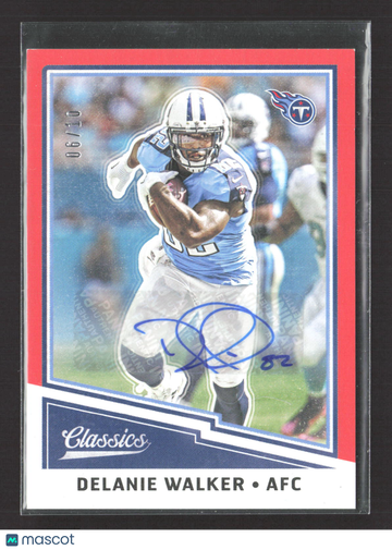 2017 Panini Classics Delanie Walker #59 Red /10