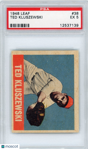1948 Leaf Ted Kluszewski #38 PSA 5