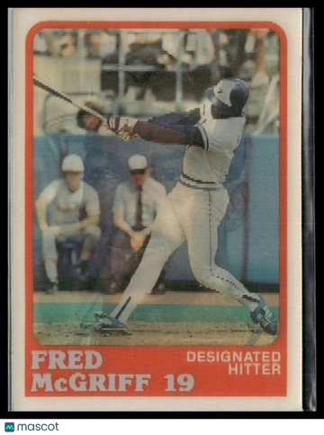 1988 Sportflics Fred McGriff #168