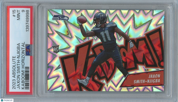 2023 Panini Absolute Jaxon Smith-Njigba #15 [Base] Rookie Insert PSA 9