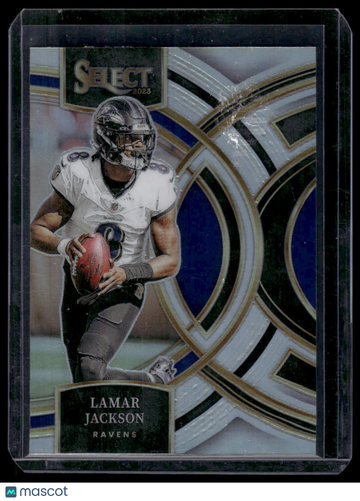 2024 Panini Select Prizm Premier Lamar Jackson #190