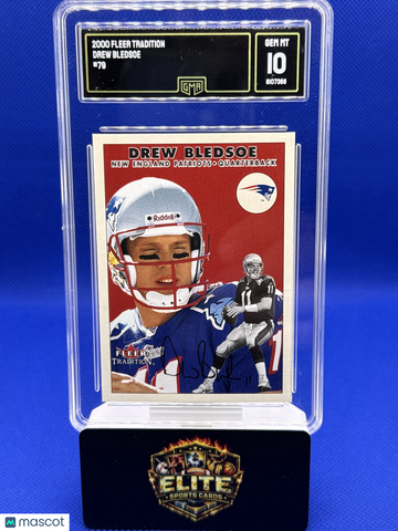 2000 Fleer Tradition Glossy Drew Bledsoe #79 GMA 10