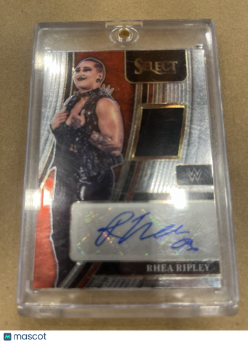 2022 Panini Select WWE Rhea Ripley #199 Relic Memorabilia