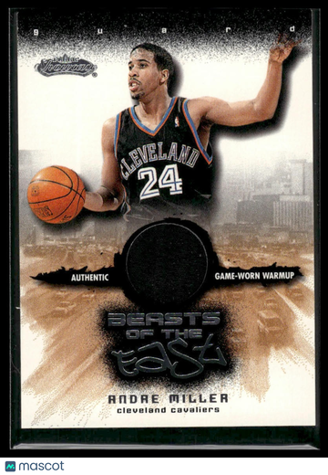 2001-02 Fleer Showcase Andre Miller #NNO Beasts of the East MEM