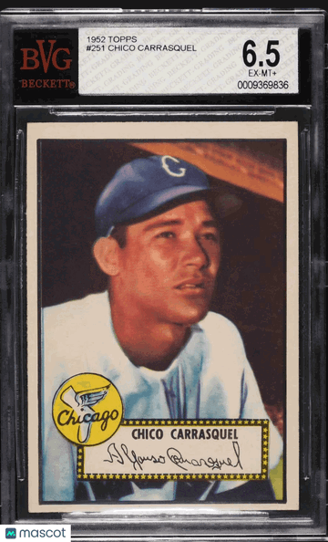 1952 Topps Chico Carrasquel #251 [Base] Base Set BVG 6.5