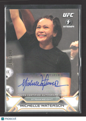 2016 Topps UFC Knockout Michelle Waterson #KA-MW /249