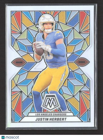 2024 Panini Mosaic Prizm Stained Glass Justin Herbert #SG-3