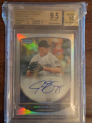 Jon Gray 2013 Refractor Auto