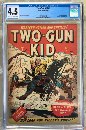 Two-Gun Kid #1 (1948) CGC 4.5 -- 1st appearance of the Two-Gun Kid (Clay Harder)