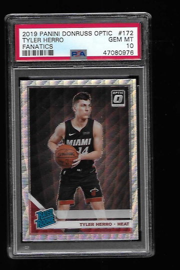 2019 Donruss Optic Tyler Herro Fanatics