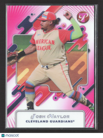 2025 Topps Pristine Josh Naylor #294 Pink /15