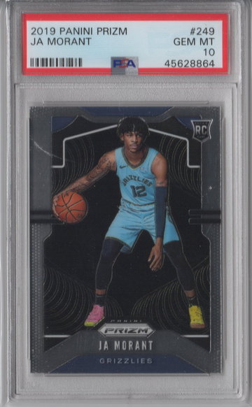 2019 Prizm Ja Morant PSA 10