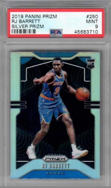 2019 Panini Prizm 250 RJ Barrett Silver Prizm