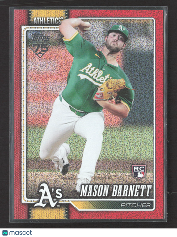 2025 Topps Series One Mason Barnett #273 Red RC