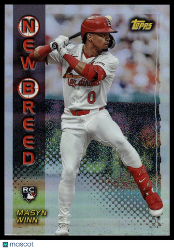 2024 Topps Archives Masyn Winn #99NB-16 1999 Topps Baseball New Breed