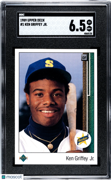 1989 Upper Deck Ken Griffey JR. #1 SGC 6.5