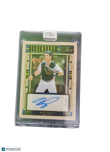 2025 Panini Three and Two Legendary Mike Piazza #LS-MP /49