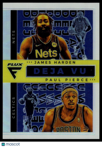 2020-21 Panini Flux James Harden / Paul Pierce #32 Deja Vu Silver