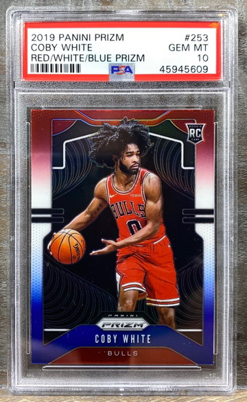 Coby White 2019 Prizm RWB