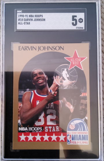 1990-91 NBA Hoops Earvin (Magic) Johnson 