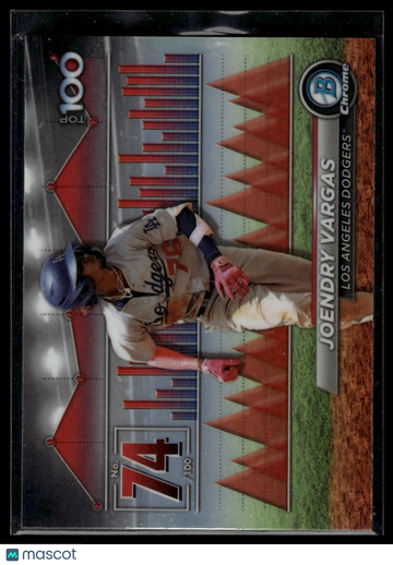 2024 Bowman Joendry Vargas #BTP-74 Bowman Scouts' Top 100