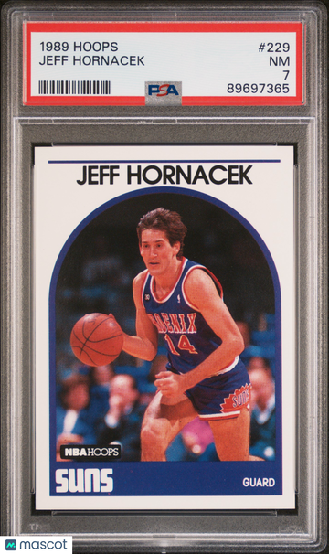 1989 Hoops Jeff Hornacek #229 PSA 7