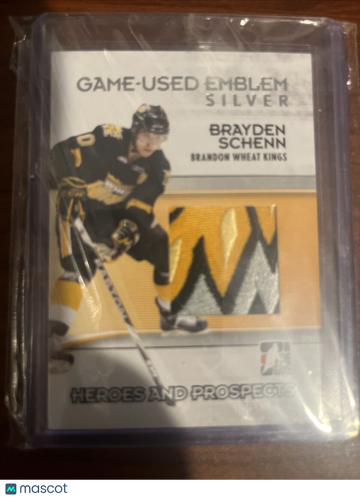 2009-10 In the Game Heroes and Prospects Brayden Schenn NotAvailable #M-06 Patch NotAvailable