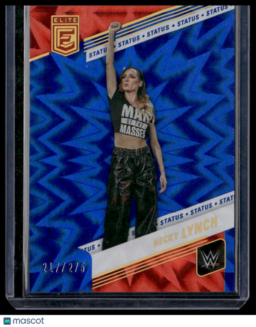 2023 Donruss Elite WWE Becky Lynch #16 Status Explosion SN