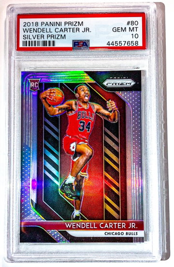 2018 Prizm Wendell Carter Jr. Silver PSA 10