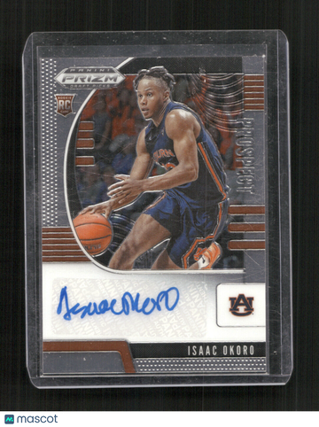2020 Panini Prizm Draft Picks Collegiate Isaac Okoro #PA-IO Prospect Autographs AU