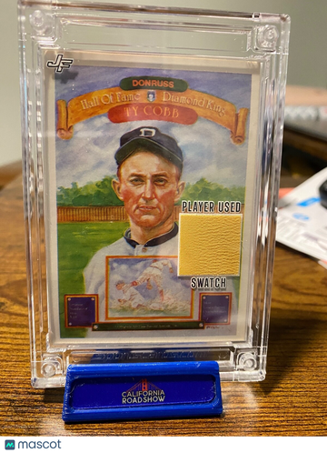2022 Ty Cobb Patch Player Used Swatch