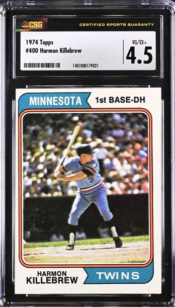 1974 Topps Harmon Killebrew #400