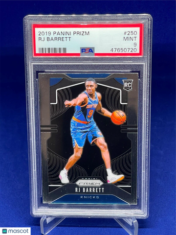 2019 Panini Prizm RJ Barrett #250 PSA 9