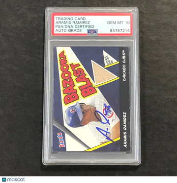 2006 Topps Aramis Ramirez #BBL-ARA Bazooka Blast PSA 10