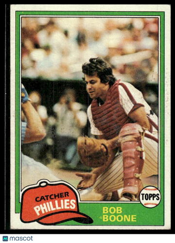 1981 Topps Bob Boone #290