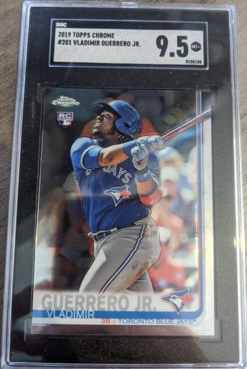 2019 Topps Chrome 201 Vladimir Guerrero Jr. SGC 9.5