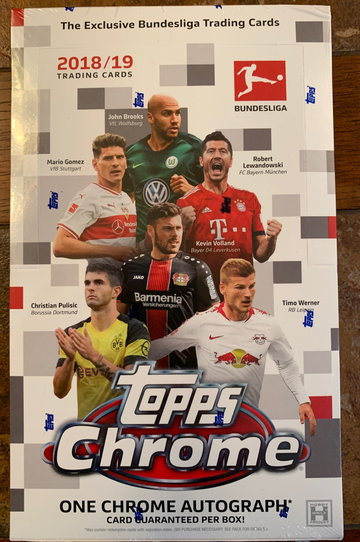 2018/19 Topps Chrome Bundesliga Soccer