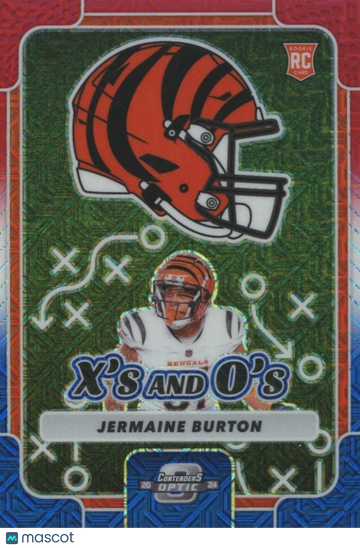 Jermaine Burton 2024 Rookie Optic Cincinnati Bengals