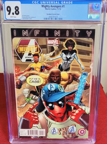 Mighty Avengers #1 - CGC 9.8 - 1st Appearance Monica Rambeau as Spectrum