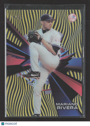 2015 Topps High Tek Mariano Rivera #HT-MR Yellow Waves