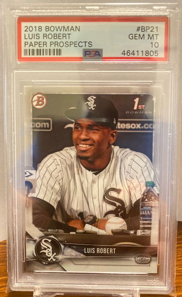 Luis Robert Bowman PSA 10