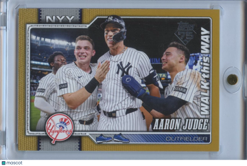 2026 Topps Aaron Judge #1 Gold