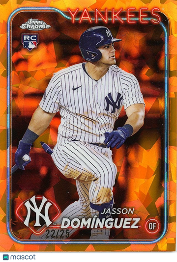 2024 Topps Chrome Jasson Dominguez Rookie