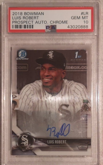 Luis Robert Bowman Chrome Auto